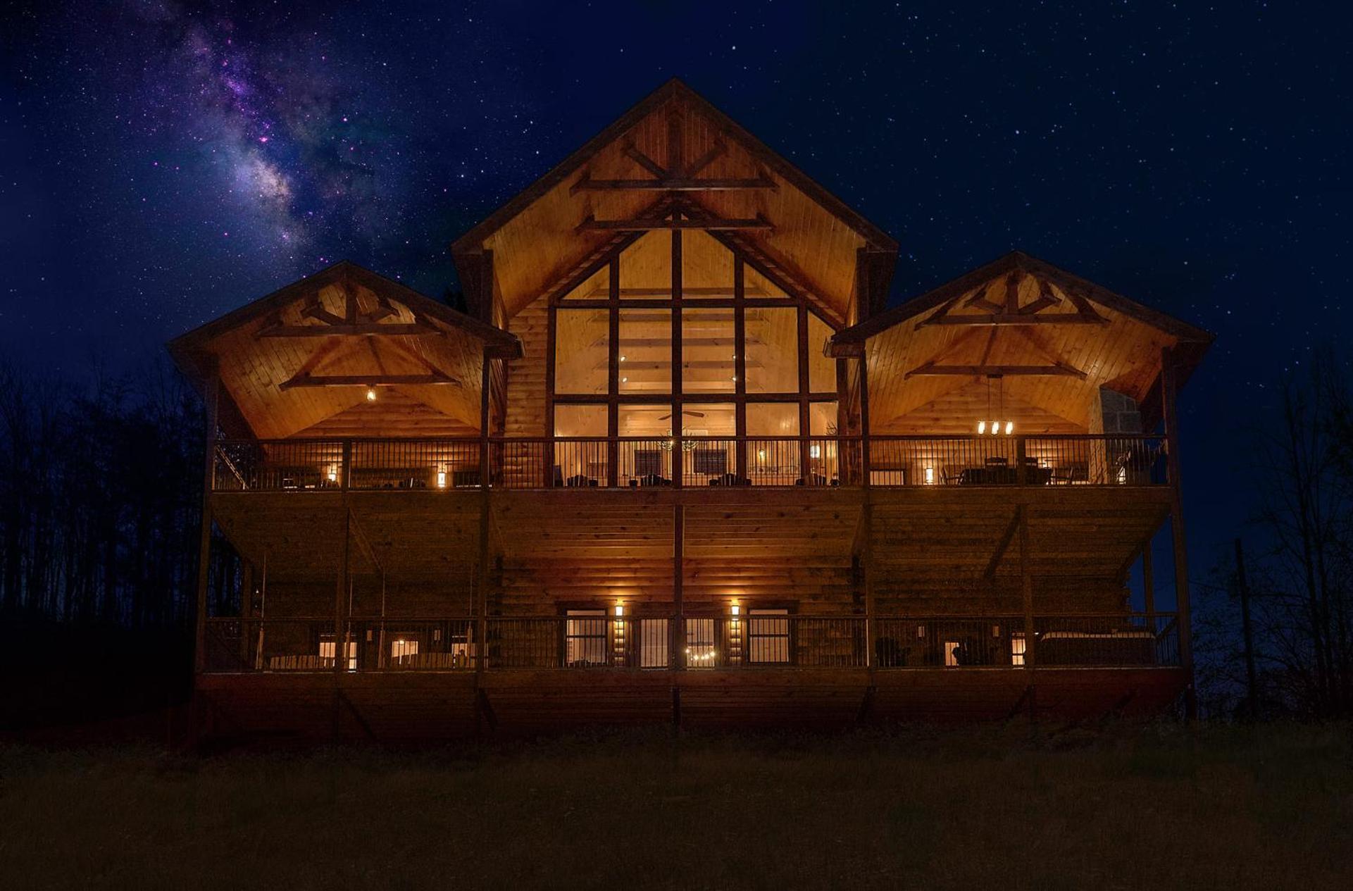 Misty Mountain Adventure Lodge Gatlinburg Exterior foto